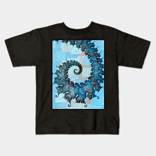 Patchwork Spiral Kids T-Shirt